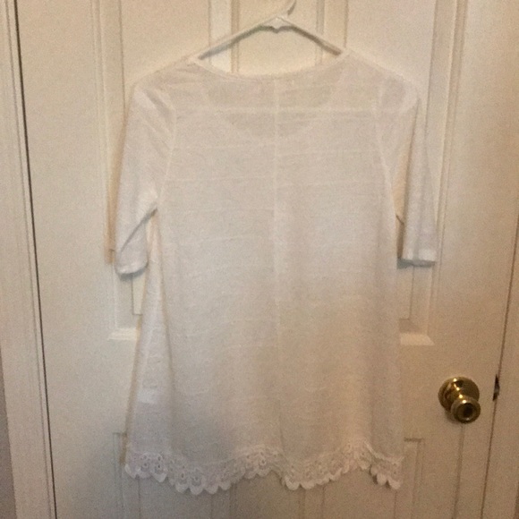 Almost sheer swimsuit coverup - Picture 2 of 4